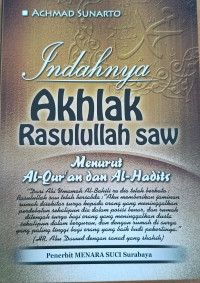 Image of Indahnya Akhlak Rasulullah SAW
