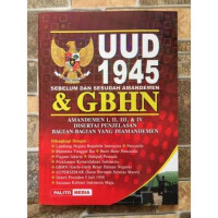 Image of UUD 1945 dan GBHN